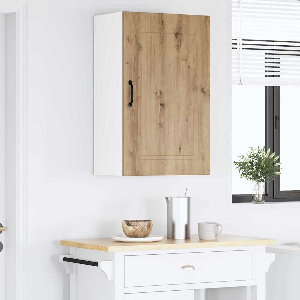 Kitchen Wall Cabinet with Shelf Artisan Oak 50 x 31 x 80 cm